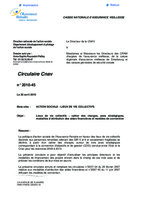 Circulaire CNAV n°2010-45 du 26 avril 2010 - LVC : cahier des charges, aides financières