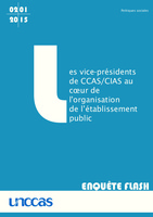 Enquête « Les vice-présidents de CCAS/CIAS au c?ur de l'organisation de l'établissement public » - janvier 2015