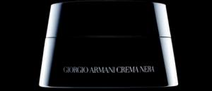 Bien etre et beaute 3eme age et personnes agees : Crema Nera de Giorgio Armani