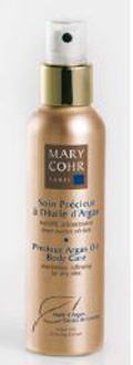 Bien etre et beaute 3eme age et personnes agees : Soin précieux à l'huile d'Argan de Mary Cohr Paris
