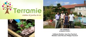 Réseau Terramie, 1ère entreprise spécialisée en création et accompagnement de jardins à visée thérapeutique.