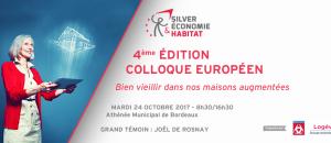 Logement personnes agées : 4e édition du Colloque Européen Silver Economie et Habitat à Bordeaux
