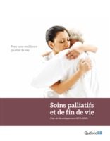 Plan de développement 2015-2020 en soins palliatifs et de fin de vie
