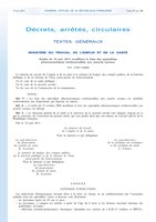 Arrêté du 10 juin 2011 - Vaccin antigrippal - Indications thérapeutiques ouvrant droit à la prise en charge