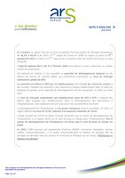 ARS Pays de la Loire - Etudes qualitefficience - Note d'Analyse août 2014 - Chirurgie ambulatoire