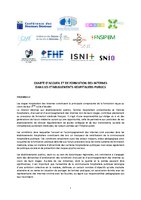 Charte d'accueil et de formation des internes dans les établissements hospitaliers publics