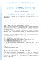Décret n°2012-1030 du 6 septembre 2012