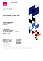 Etude TNS Sofres/FHF - Les Français et le Grand Âge - mai 2013 - Synthèse