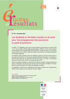 Etude DREES - Etudes et Résultats - n° 781 - novembre 2011