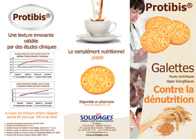Galette Protibis - Brochure - Innovation de la Recherche Hospitalière - CHU de Nice - Protibis