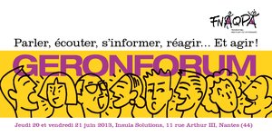 4ème édition du GERONFORUM - FNAQPA - 20 et 21 juin 2013 - Insula Solutions - Nantes - Bulletin Inscription