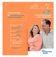 Campagne de vaccination 2011-2012 contre la grippe saisonnière - Dépliant - Assurance Maladie