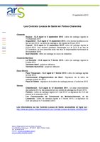 Contrats Locaux de Santé de Poitou-Charentes - Présentation - septembre 2013