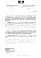 Lettre de mission à Philippe Verger - Prise en charge médicamenteuse des résidents en EHPAD - novembre 2012