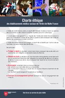 Odre de Malte France - Charte Ethique des établissements médico-sociaux