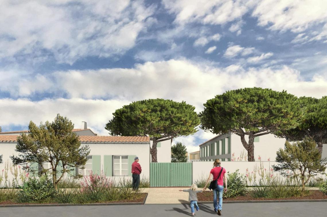 T2 en Résidence Services Seniors du Bois-Plage-en-Ré neuve - 17580 - Le