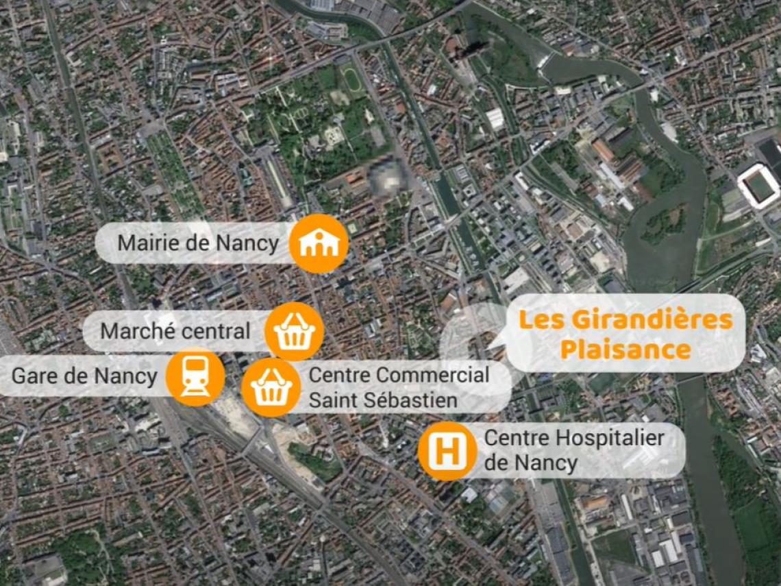 Résidence LES GIRANDIERES PLAISANCE - NANCY