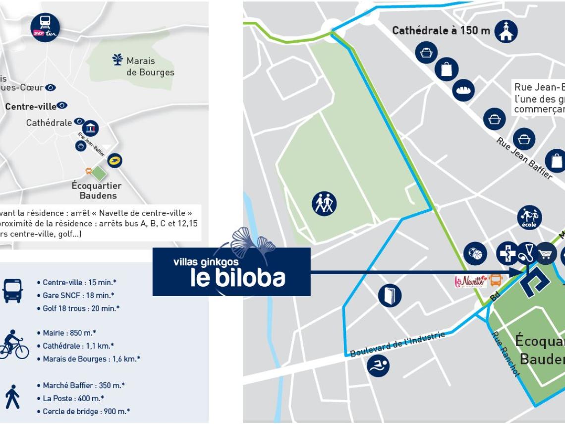 Résidence Senior Villas Ginkgos Le Bilboa Bourges