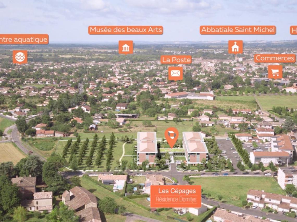 INVESTIR dans la Résidence Services Seniors Les Cépages - GAILLAC - Tarn 81
