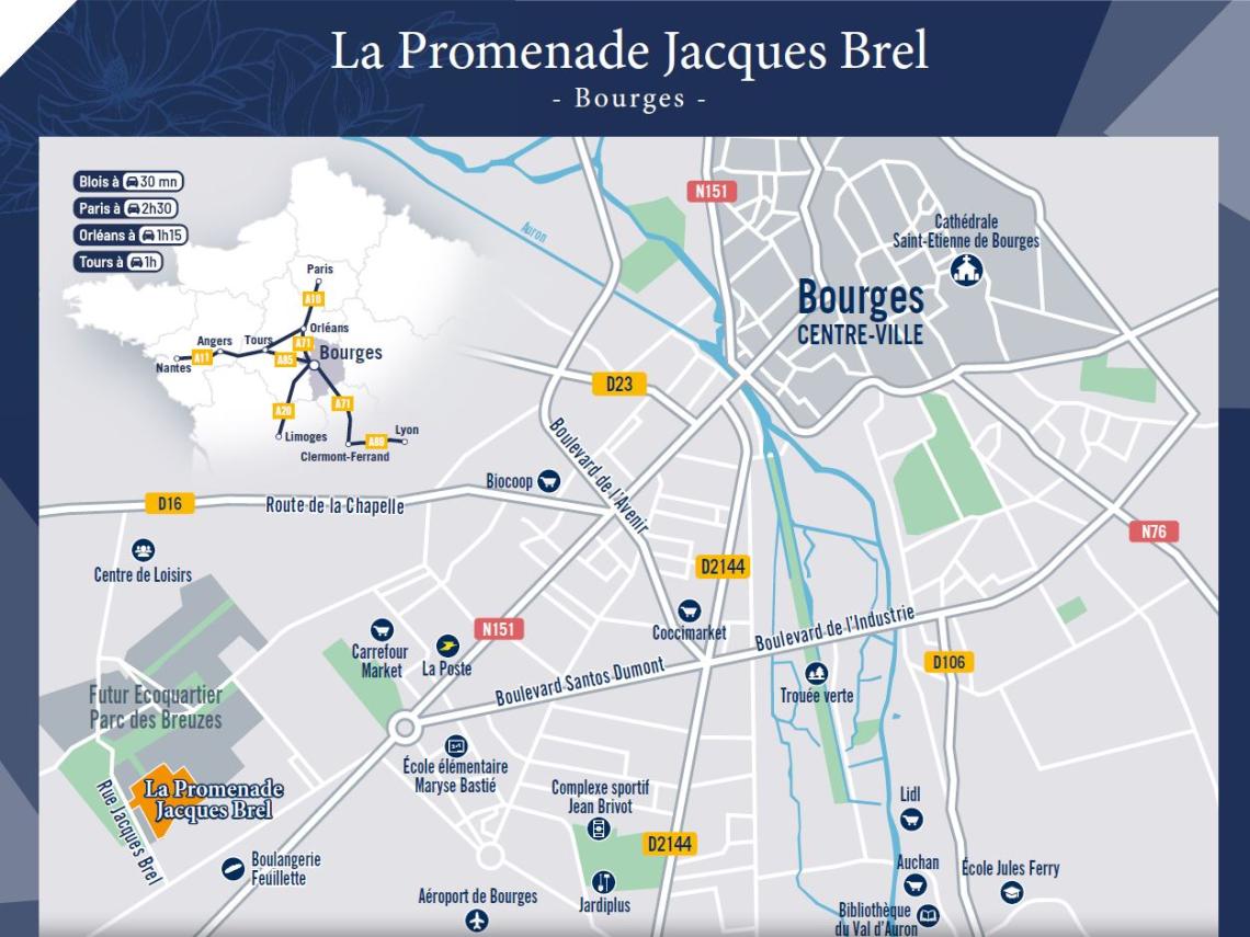 Village Senior La Promenade de Jacques BREL - Bourges