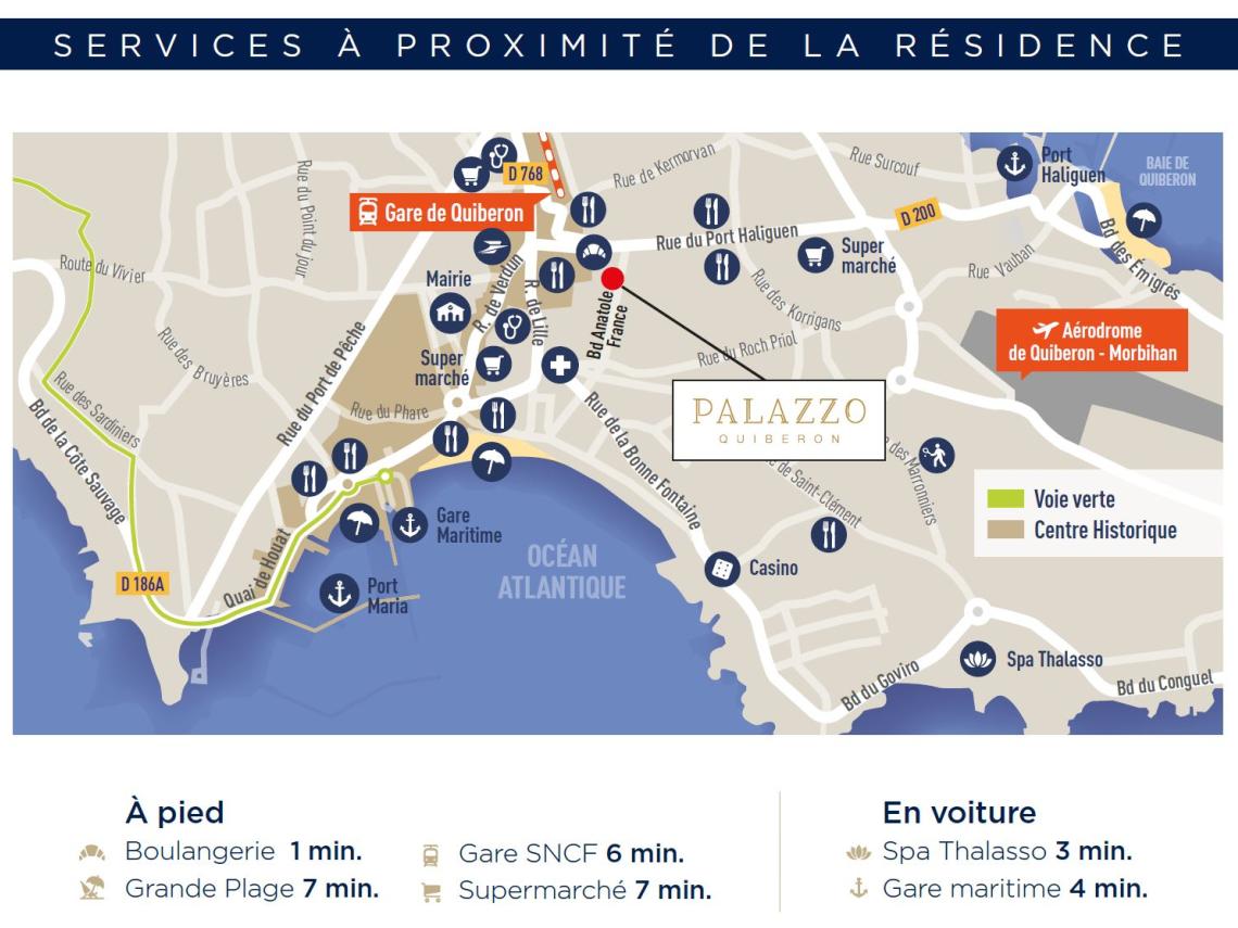 Résidence Seniors PALAZZO Quiberon