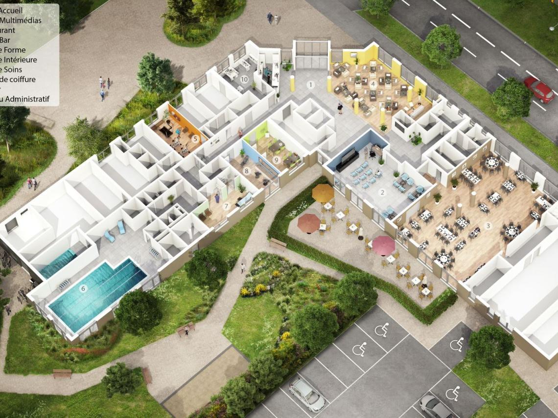 Résidence DOMITYS de Mulhouse - Le Jardin d'Edo