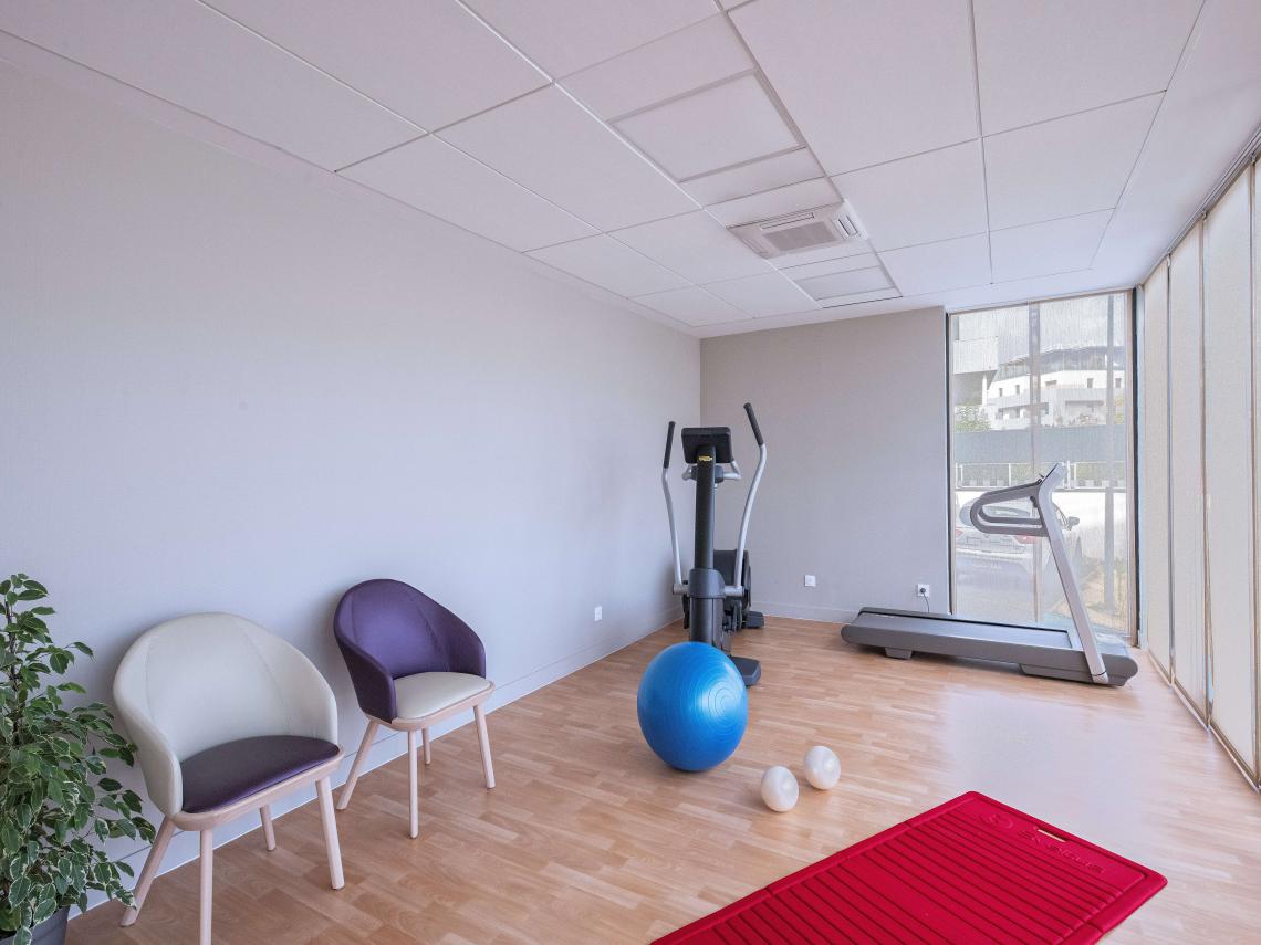 Résidence Seniors Les Girandières de Cenon : Salle de sport