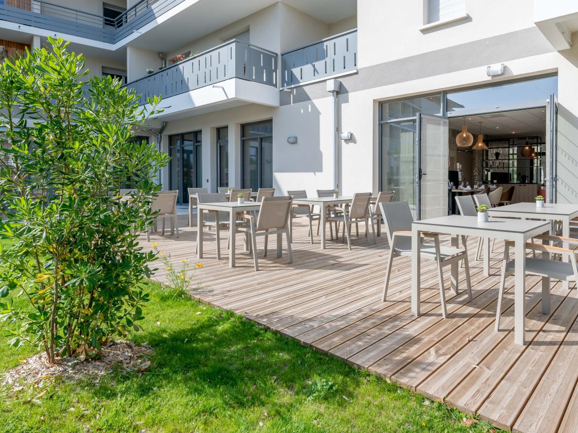 Résidence Seniors Les Girandières d'Audenge : Terrasse