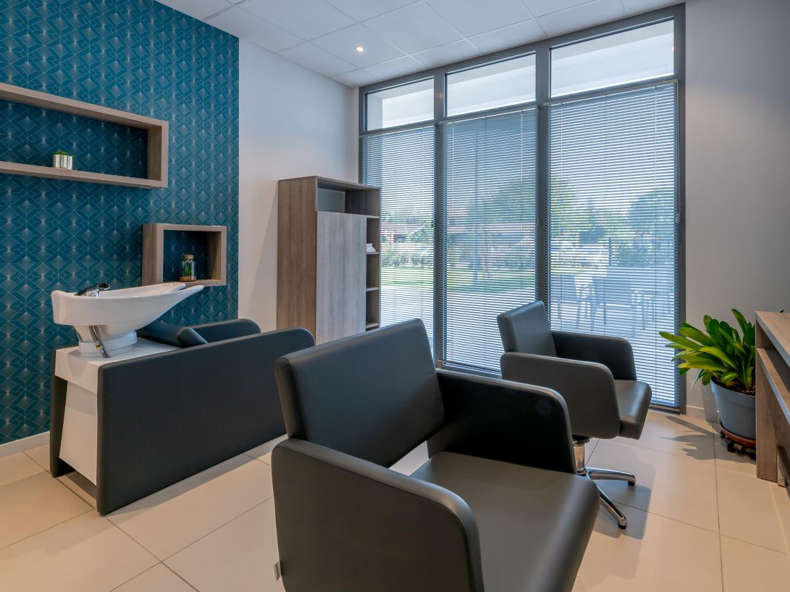 Résidence Seniors Les Girandières d'Audenge : Espace coiffure et bien-être
