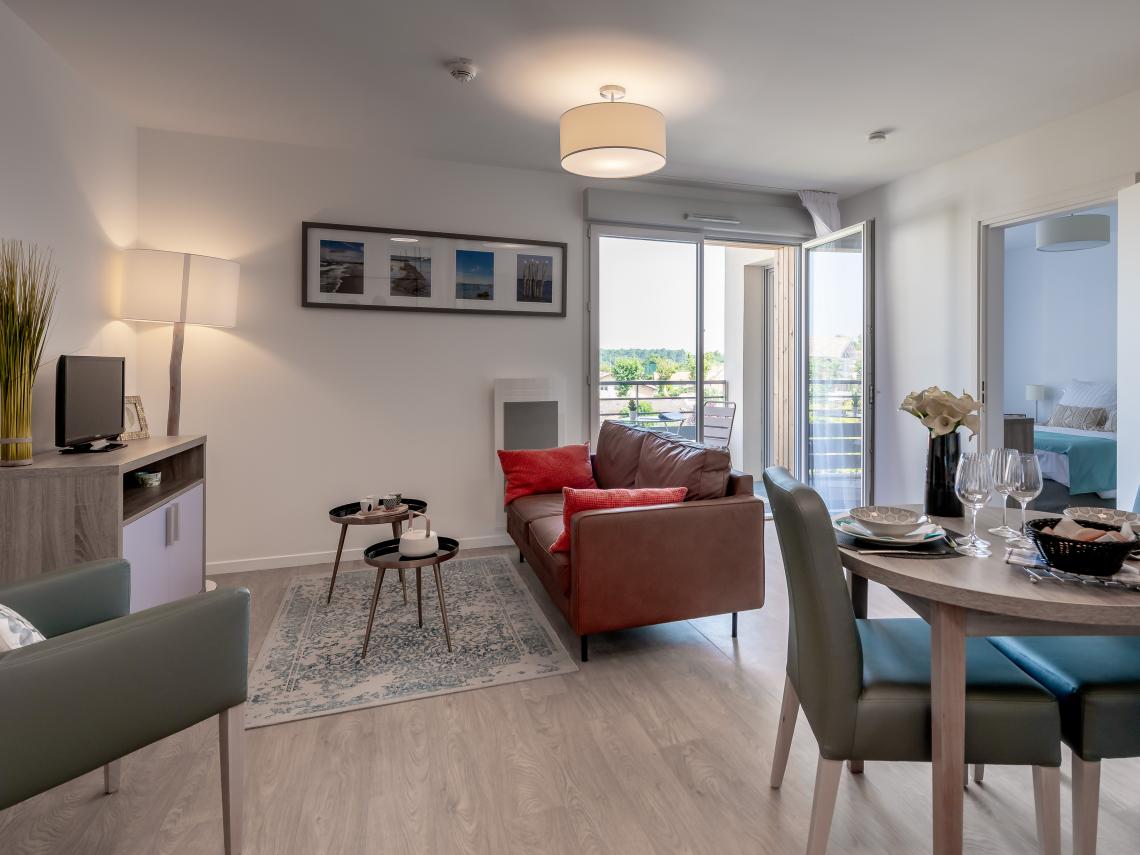 Résidence Seniors Les Girandières d'Audenge : Appartement deux pièces