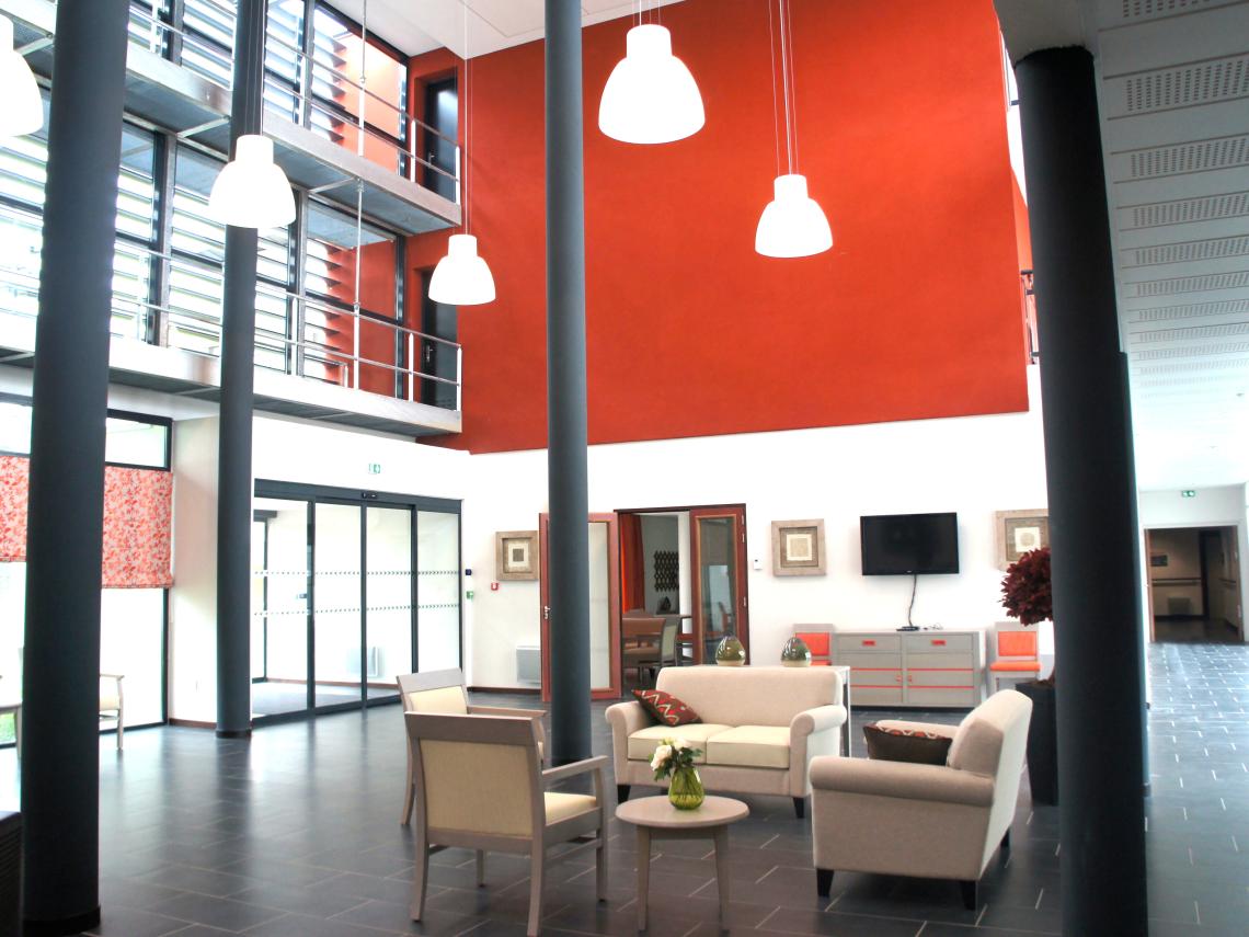 Résidence Seniors Les Girandières de Trélissac : Hall d'accueil