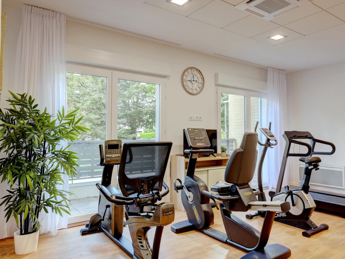 Résidence Seniors Les Girandières de Caen - Quartier St Gilles : Salle fitness