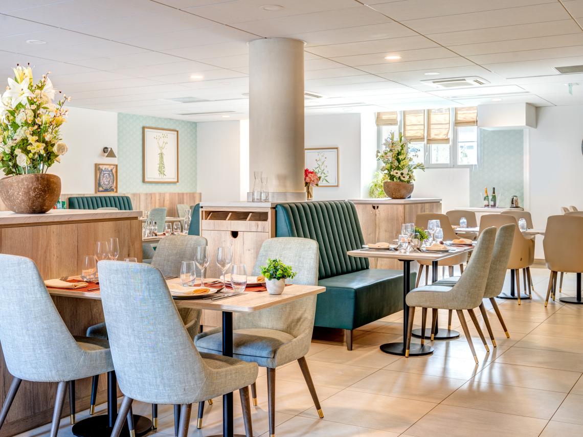 Résidence Seniors Les Girandières du Raincy : Restaurant