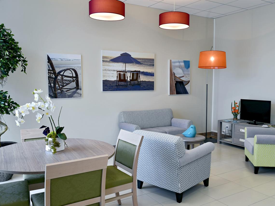 Résidence Seniors Les Girandières du Havre : Salon commun