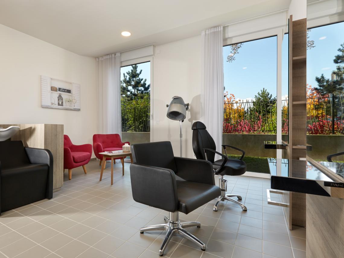 Résidence Senior Les Girandières de Mulhouse : Salon de coiffure