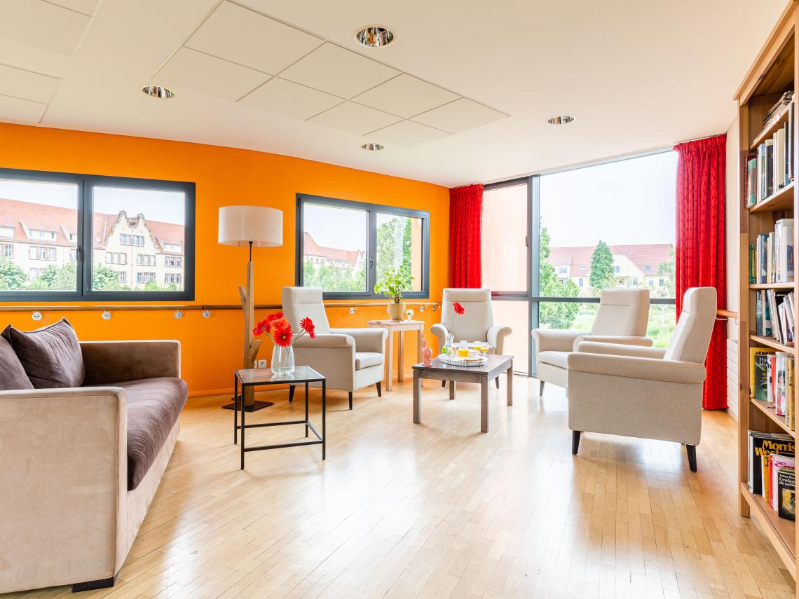 Résidence Seniors Les Girandières de Volgelsheim : Salon commun