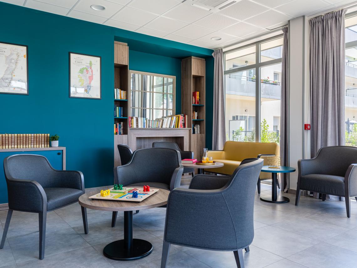 Résidence Seniors Les Girandières Logelbach-Wintzenheim (Colmar) : Espace loisirs