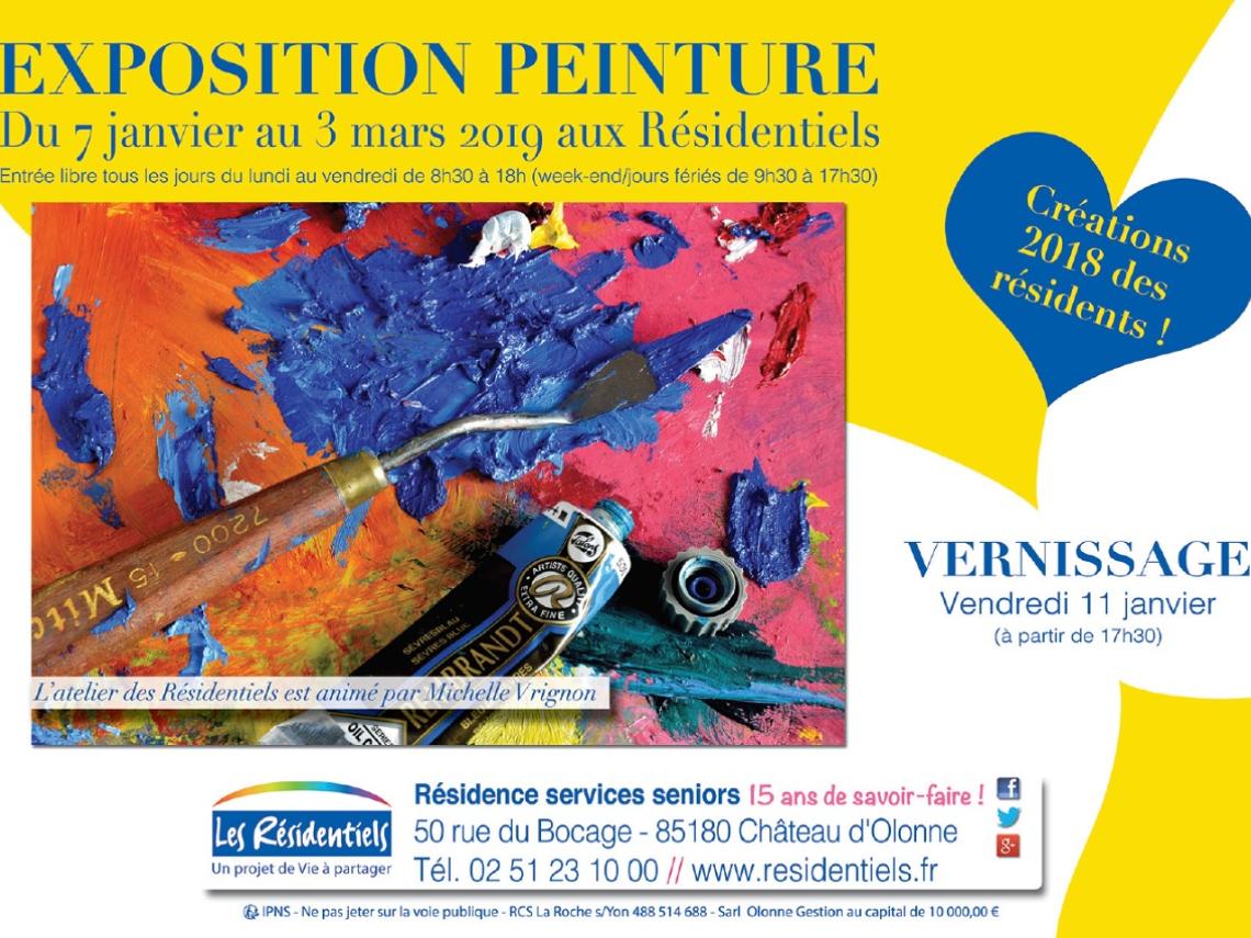 : Exposition aux Résidentiels de Château d'Olonne