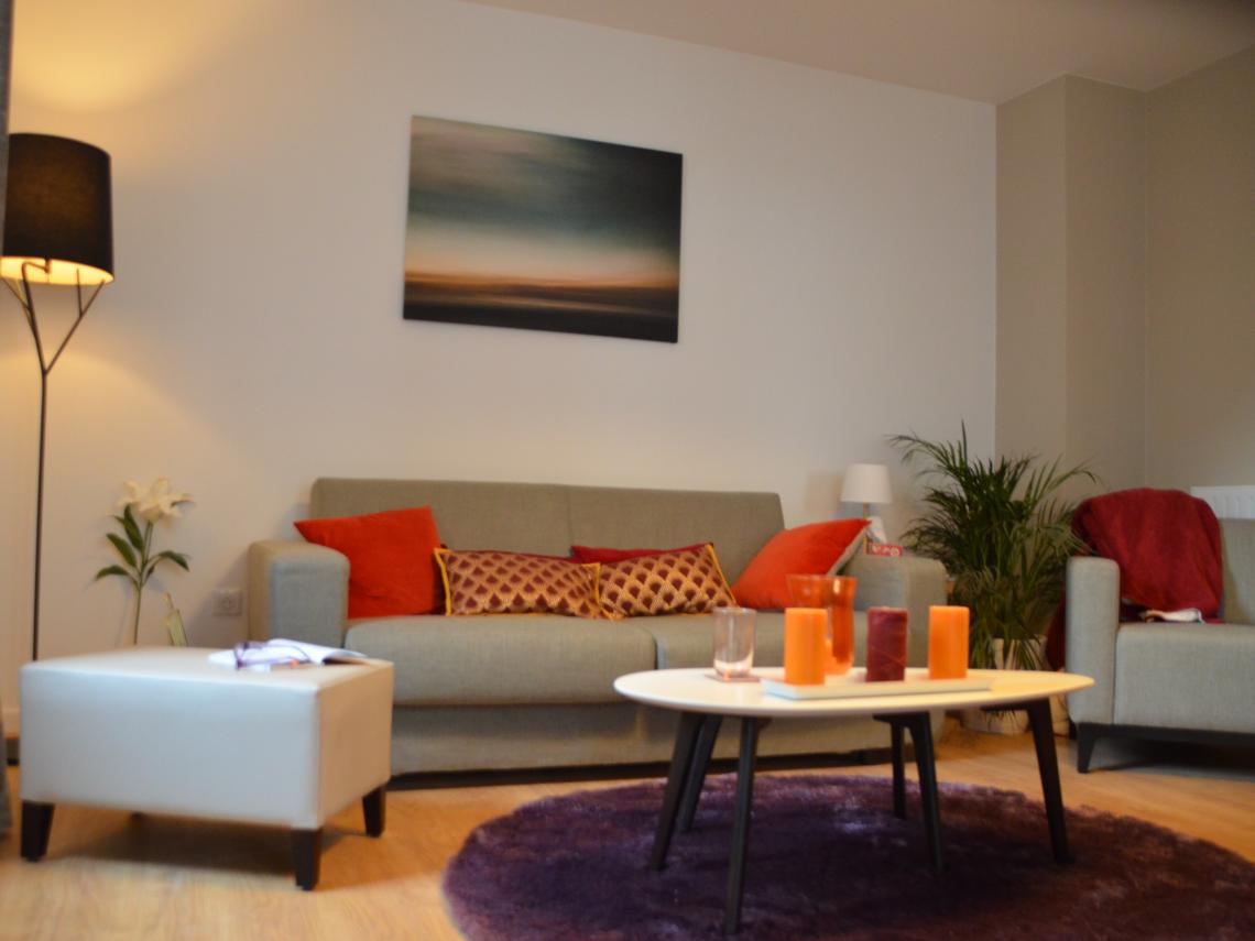  : Séjour d'un appartement de la résidence Le Domaine du Cèdre
