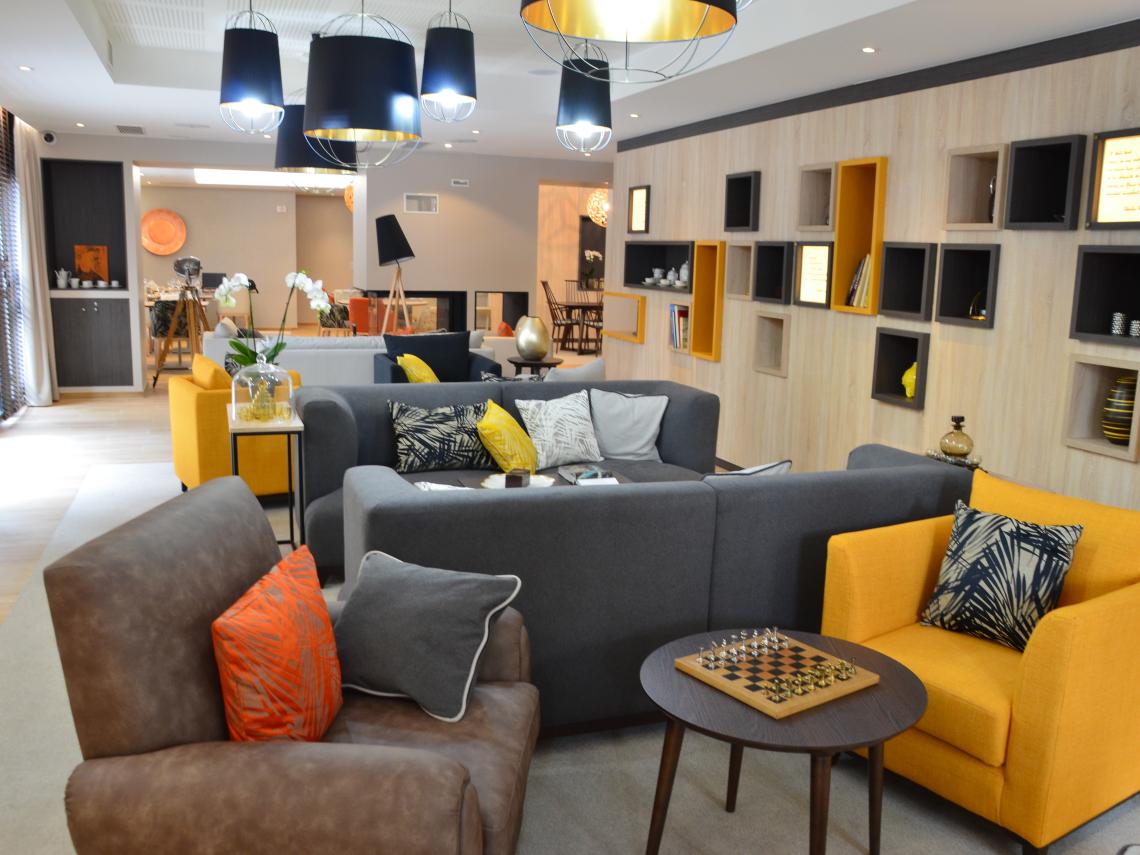  : Espace commun de la résidence Cogedim Club à Suresnes