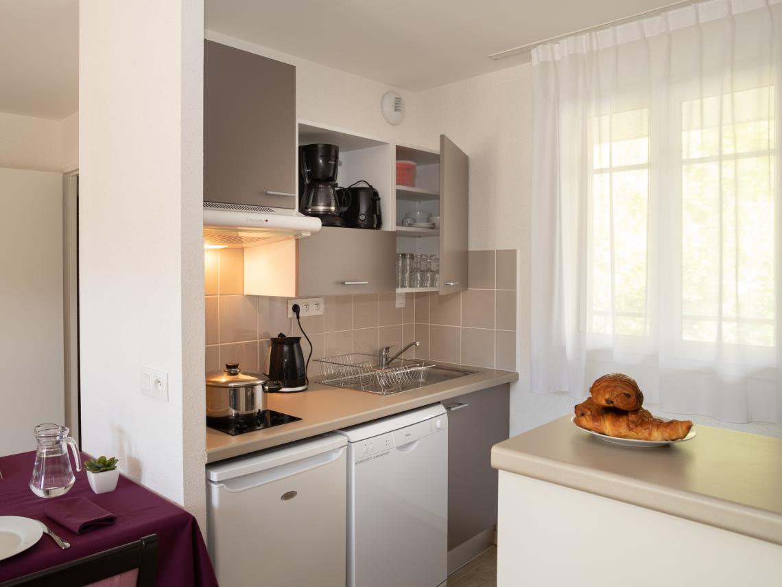 Les Essentielles Pont-Aven - Résidence Seniors : Coin cuisine