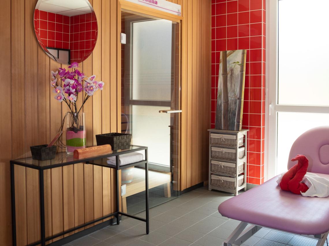 Les Essentielles Robertsau : Salle de massage