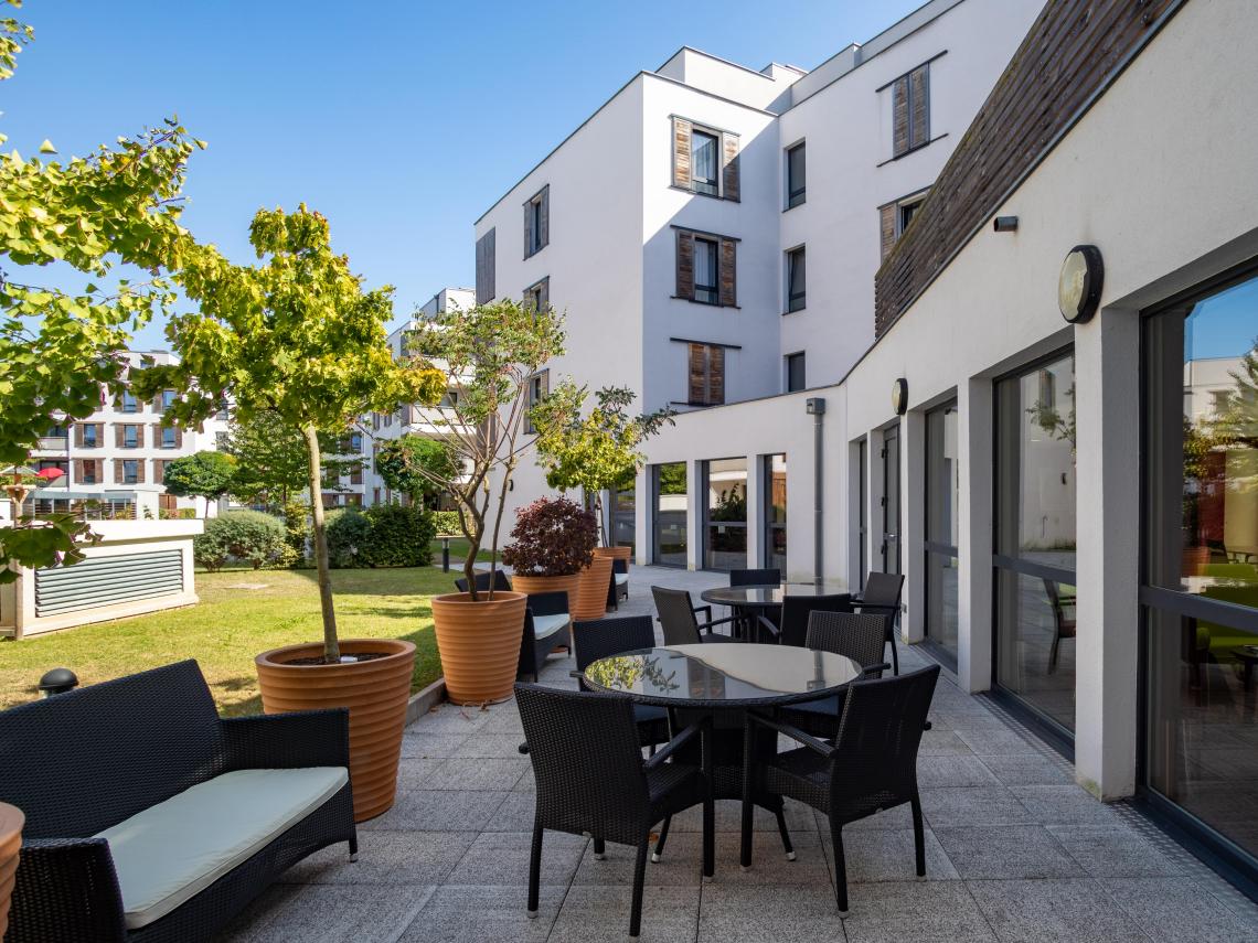 Les Essentielles Robertsau : Terrasse