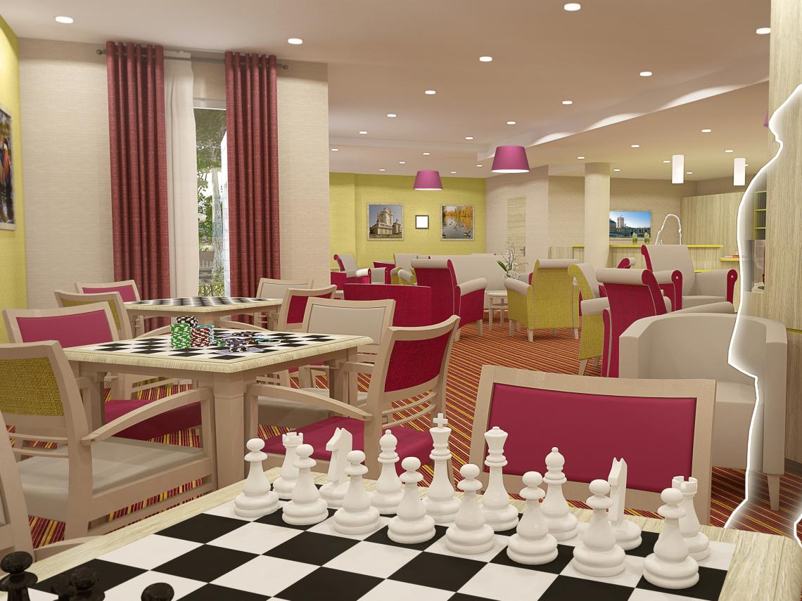 Les Essentielles Vincennes : Salon, salle de jeux