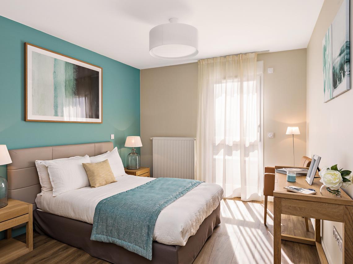 Résidence Services La Calende : Chambre d'un appartement T2
