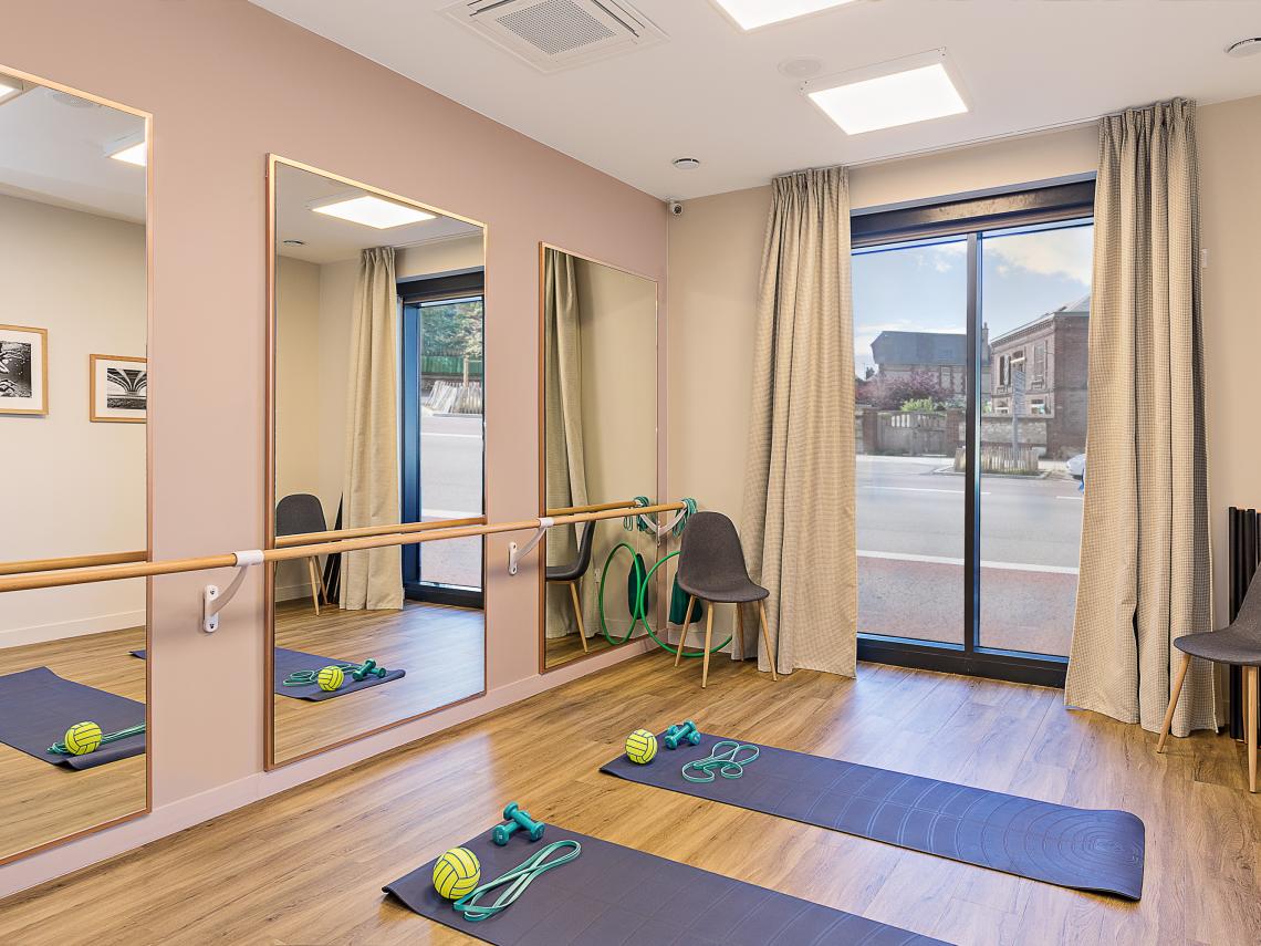 Résidence Services La Calende : Salle de sport