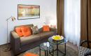  : Salon d'un appartement du Jardin d'Aragon Cogedim Club