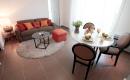  : Salon d'un appartement du Jardin d'Aragon Cogedim Club