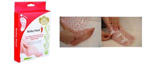 Bien etre et beaute 3eme age et personnes agees : Masque Chaussette Baby Foot