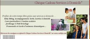 Chèque cadeau et Services à Domicile : offrez un service aux personnes âgées